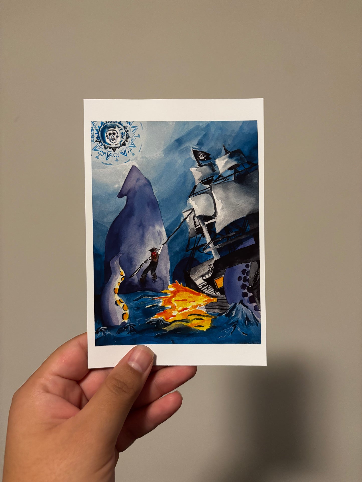 Pirate Ship Print