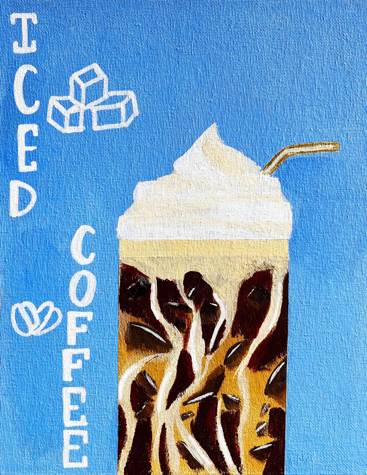 Iced Coffee print